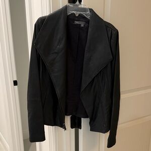 Vince Coastal Moto Leather Jacket